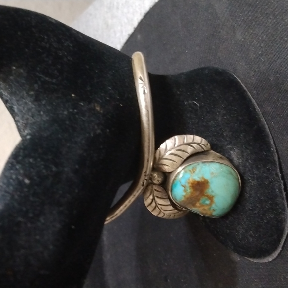 Native American Jewelry - Antique Turquoise Bracelet